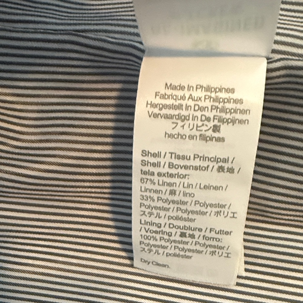 J. Crew Women's Sky Blue Parke Linen Blazer-NWOT - Picture 7 of 7